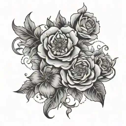 Astrology Floral Sleeve