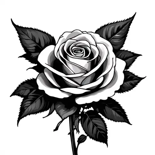 Herminia With A Rose