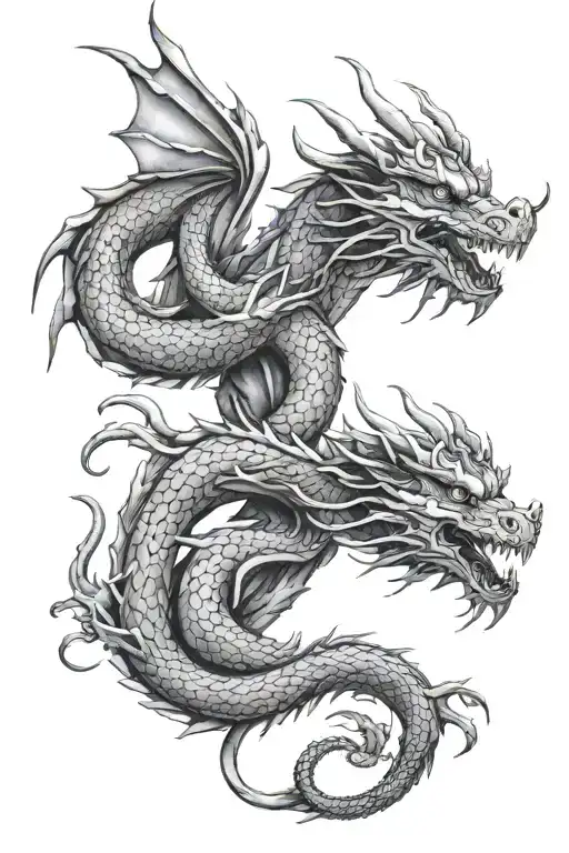 Dragon Intertwined