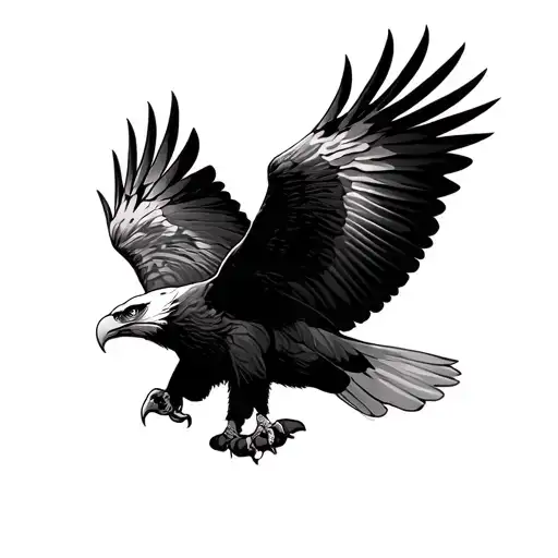 Eagle Flying