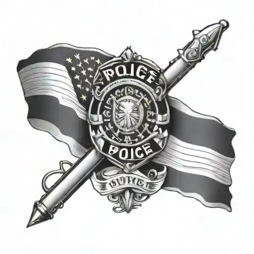 Police Flag