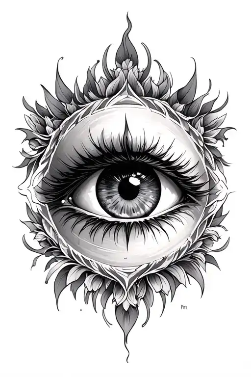 All Seeing Eye Surrounded