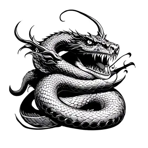 Japanese Evil Snake Temple