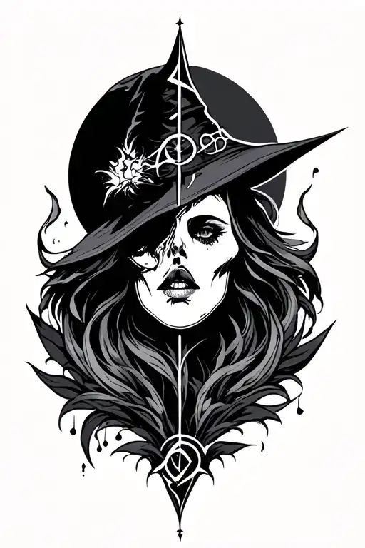 B Recovering Mistyc And Witch Symbol