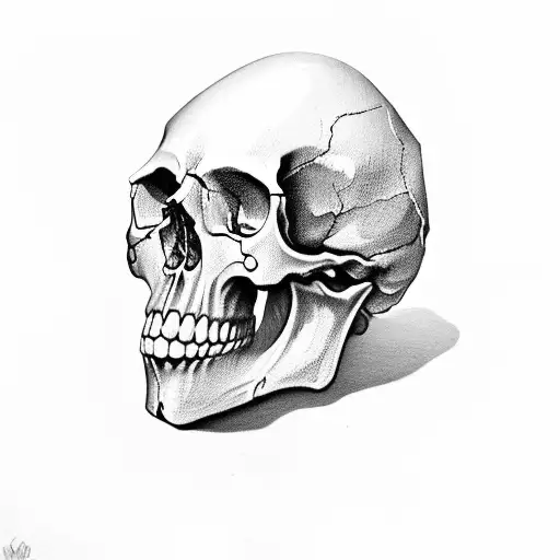 Skull On Face