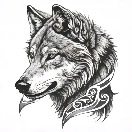 Wolf Looking Forward