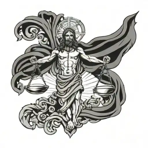 Libra Edge Of Jesus Christ