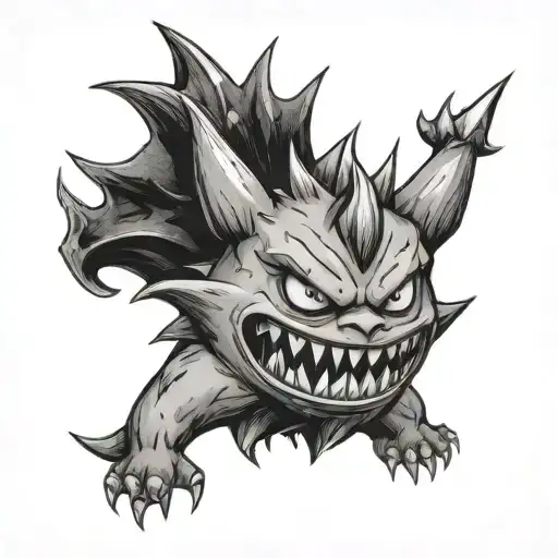 Gengar With Crown