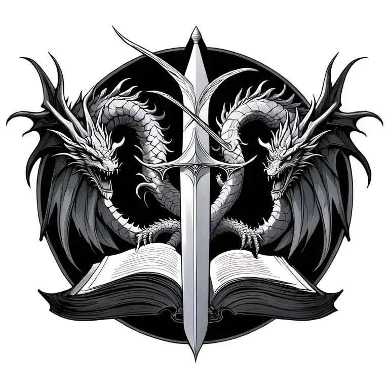 Dragon Books Sword Intertwined Fourth Wing