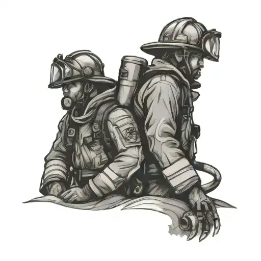 A Firefighter And A Healer Together