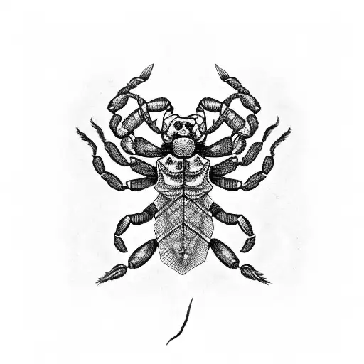 Scorpion With A Triskele