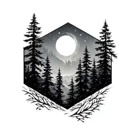 Hexagon Forest