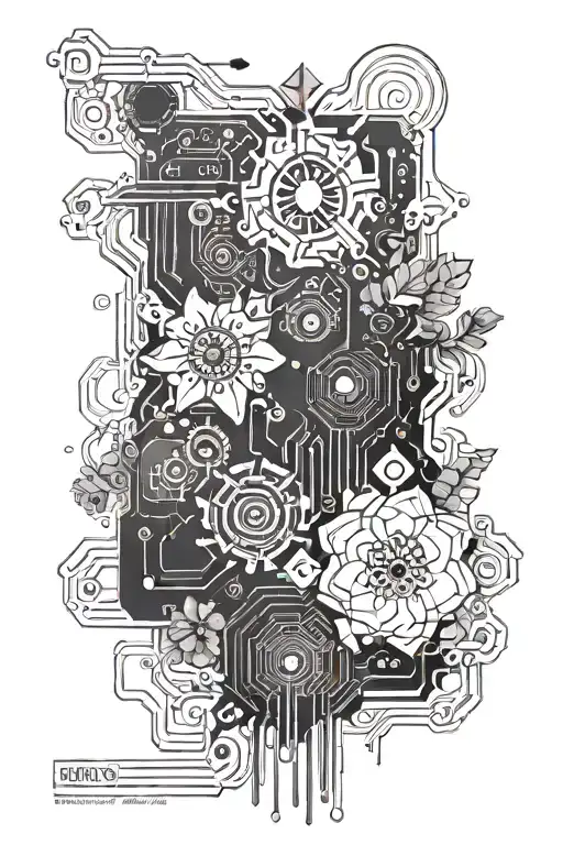 Circuit Board And Floral