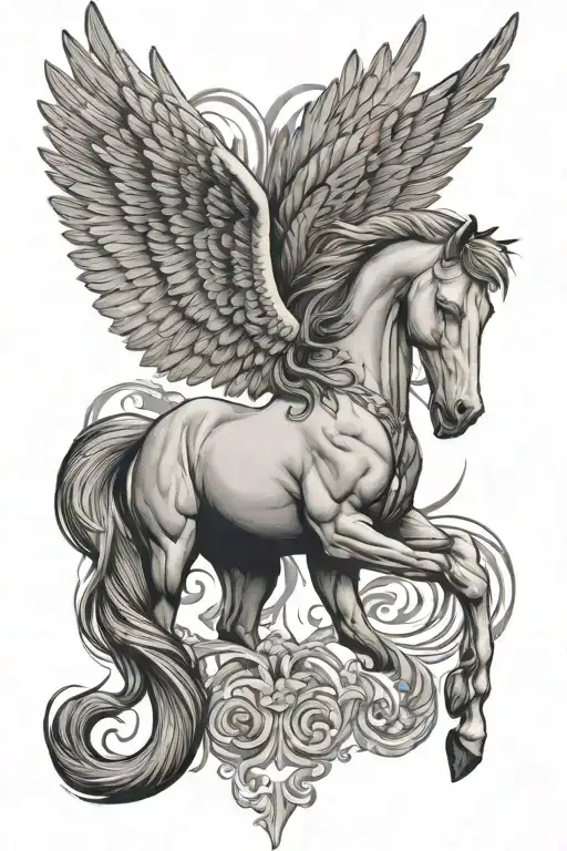 Pegasus Horse
