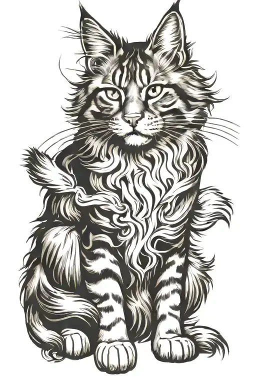 Maine Coon Cat