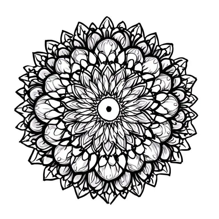 Mandala Design Incorporating