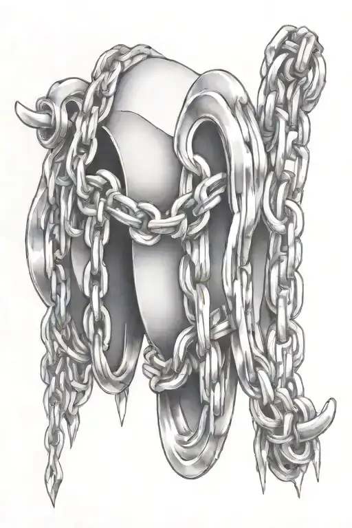 Bicep Chain With Hanging