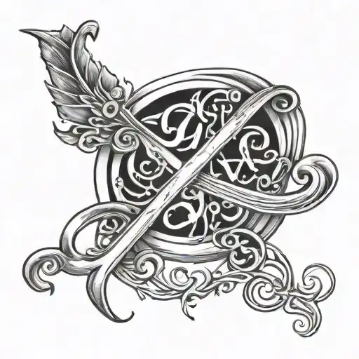 Lead With Love And Yhwh Written As An Infinite Symbol