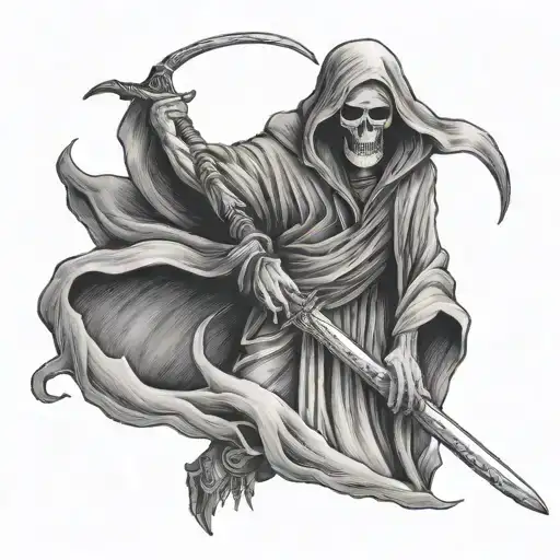 Grim Reaper Full Body