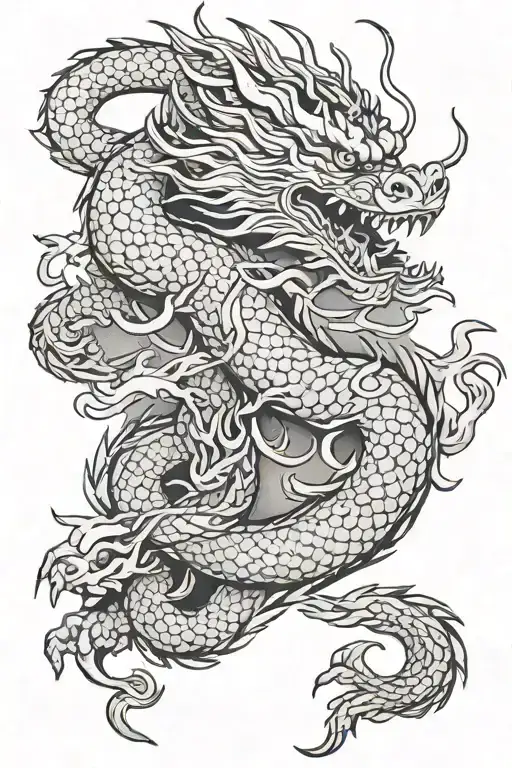 Chinese Dragon Fighting