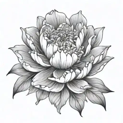 Peony Lotus Flower