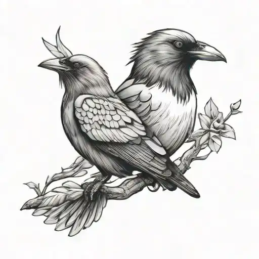 Crow And Dove