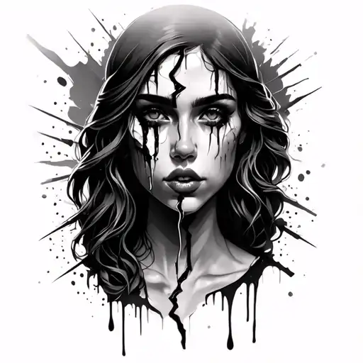 Women Face Broken Freed From Violence