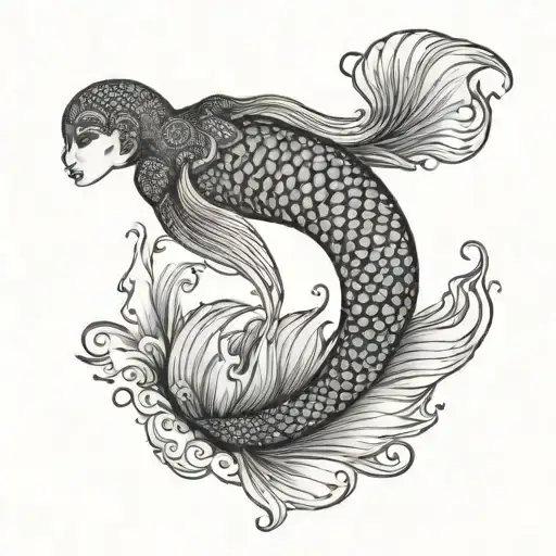 African Mermaid Tail