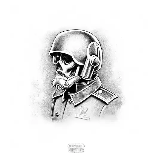 General Radahn Depicted As A Character From A Video Game In Black And Grey