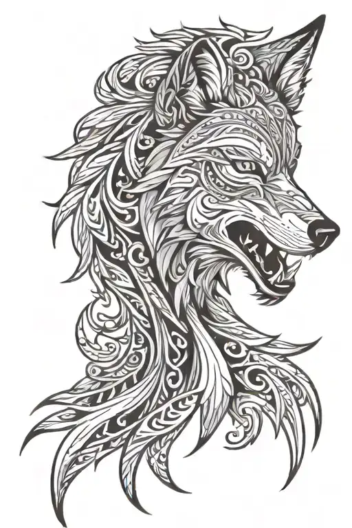 Wolf Head Tribal