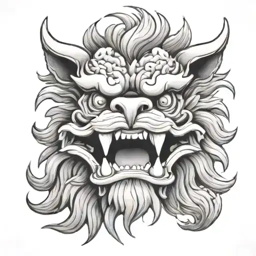 Foo Dog Head
