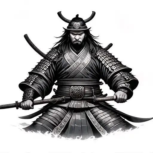 Samurai In Full Growth In