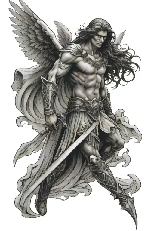 Angel Warrior Standing