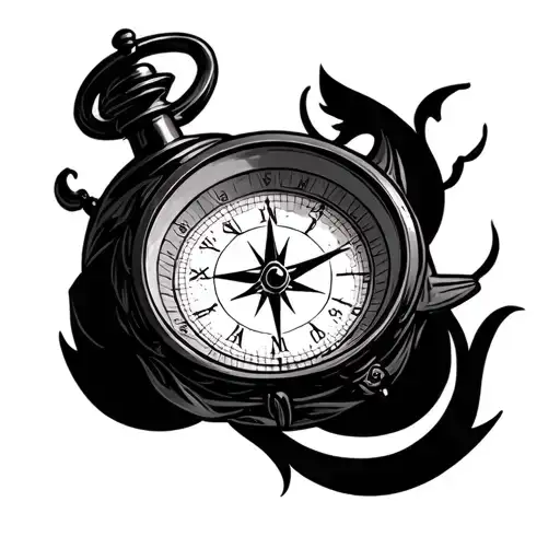 Compass And Clock