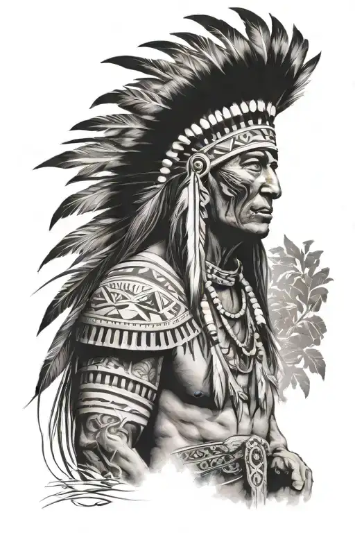 American Indian Arm Sleeve