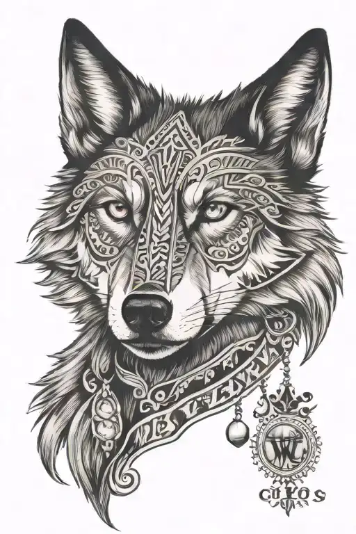 Las Vegas Themed Wolf