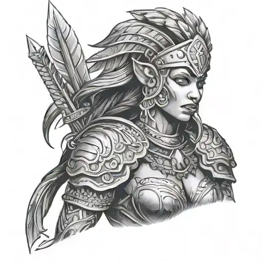 Brazilian Female Warrior