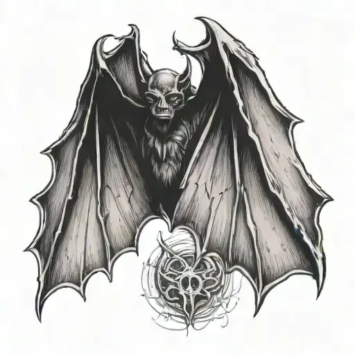 Bat Wing Sketch