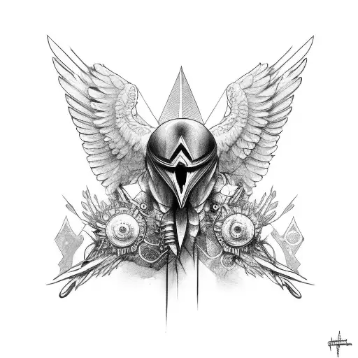 Motorcycle And Crow Sleeve