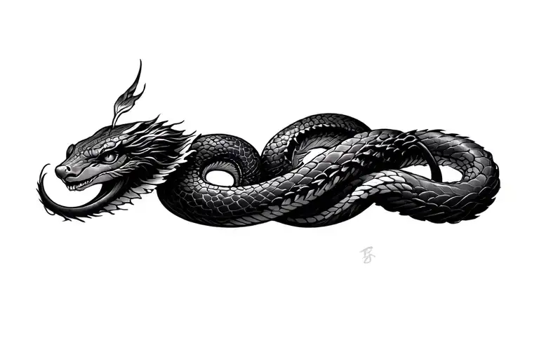 Aquarius And Year Of The Snake Intertwined
