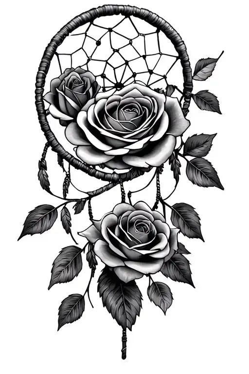 Dreamcatcher Roses Wrapped