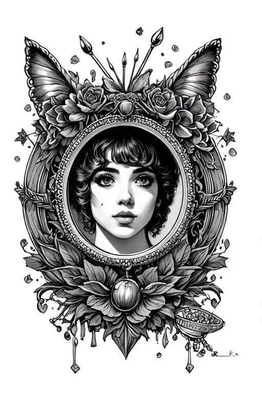 Mirror With Little Party Reference Hidden