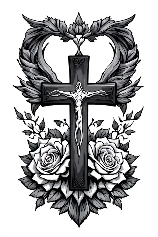 In Loving Memory Cross