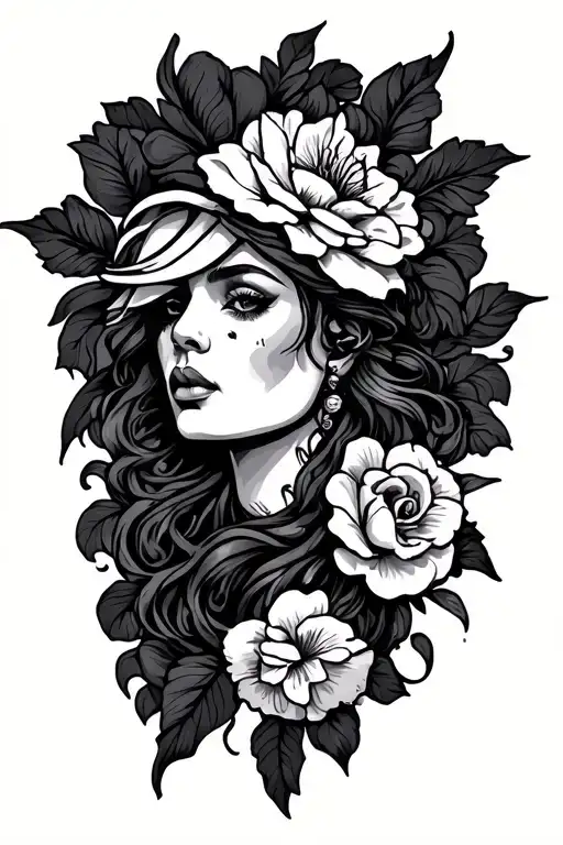 Neo Traditional Tattoo Design