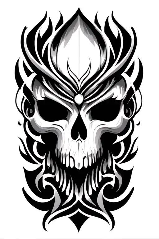 Neo Tribal Tattoo Design