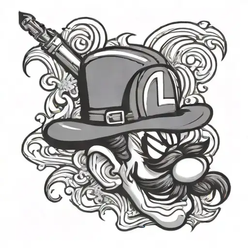 Luigi Weed Gangster Scary