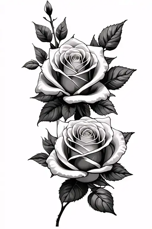 Roses With Mom Dad Sister And Niece With Designs