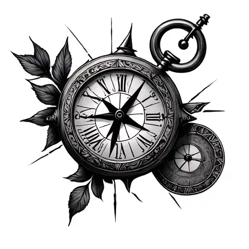 Clock And Compass