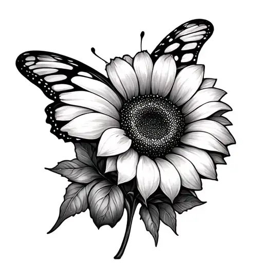 Sunflower Butterfly