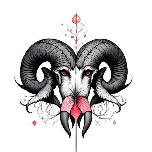 Aries And Cancer Love Symbol